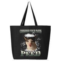 Consider Your Pants Peed Funny Freak Cat Meme Humor Saying 25L Jumbo Tote