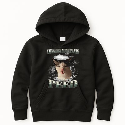 Consider Your Pants Peed Funny Freak Cat Meme Humor Saying Kids Hoodie