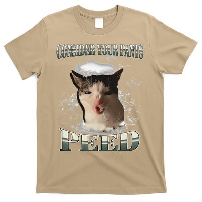 Consider Your Pants Peed Funny Freak Cat Meme Humor Saying T-Shirt