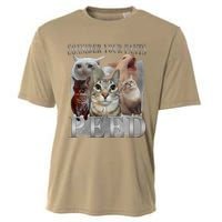 Consider Your Pants Peed Funny Weird Silly Cat Meme Cooling Performance Crew T-Shirt