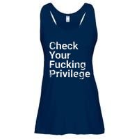 Check Your Privilege And Civil Rights Social Justice Ladies Essential Flowy Tank