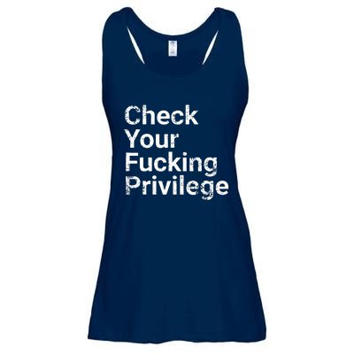 Check Your Privilege And Civil Rights Social Justice Ladies Essential Flowy Tank