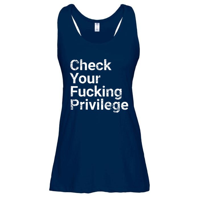 Check Your Privilege And Civil Rights Social Justice Ladies Essential Flowy Tank