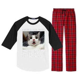 Consider Your Pants Peed Silly Cat Meme Raglan Sleeve Pajama Set