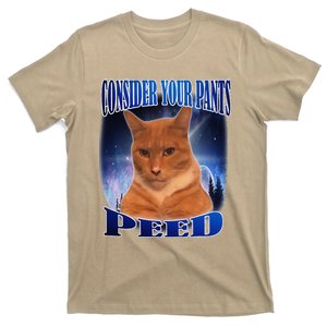 Consider Your Pants Peed Silly Cat Meme T-Shirt