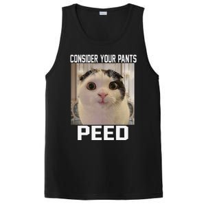 Consider Your Pants Peed Silly Cat Meme PosiCharge Competitor Tank