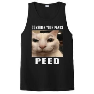 Consider Your Pants Peed Cat Funny PosiCharge Competitor Tank