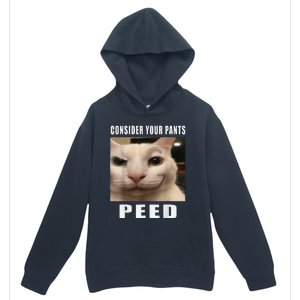 Consider Your Pants Peed Cat Funny Urban Pullover Hoodie