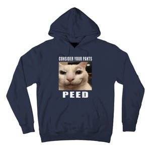 Consider Your Pants Peed Cat Funny Tall Hoodie