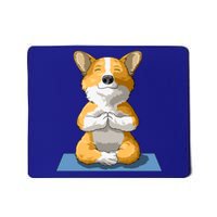 Corgi Yoga Pose Dog Pembroke Welsh Corgi Lovers Owners Gift Mousepad