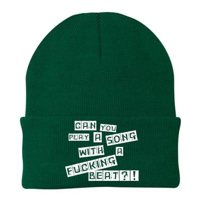 Can You Play A Song With A Fcking Beat Pink Pony Club Knit Cap Winter Beanie