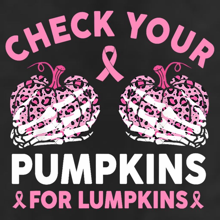 Check Your Pumpkins Breast Cancer Awareness Halloween Women Hat