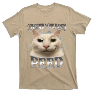 Consider Your Pants Peed Silly Cat Meme T-Shirt