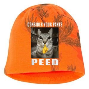 Consider Your Pants Peed Silly Meme Kati - Camo Knit Beanie