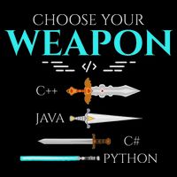 Choose Your Programming Weapon Funny Computer Coding Women's Racerback Tank