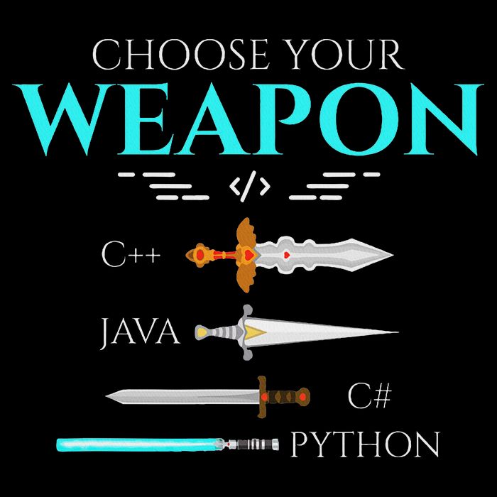 Choose Your Programming Weapon Funny Computer Coding Women's Racerback Tank
