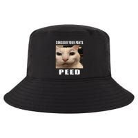Consider Your Pants Peed Cat Funny Cool Comfort Performance Bucket Hat