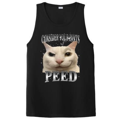 Consider Your Pants Peed Silly Cat Meme PosiCharge Competitor Tank