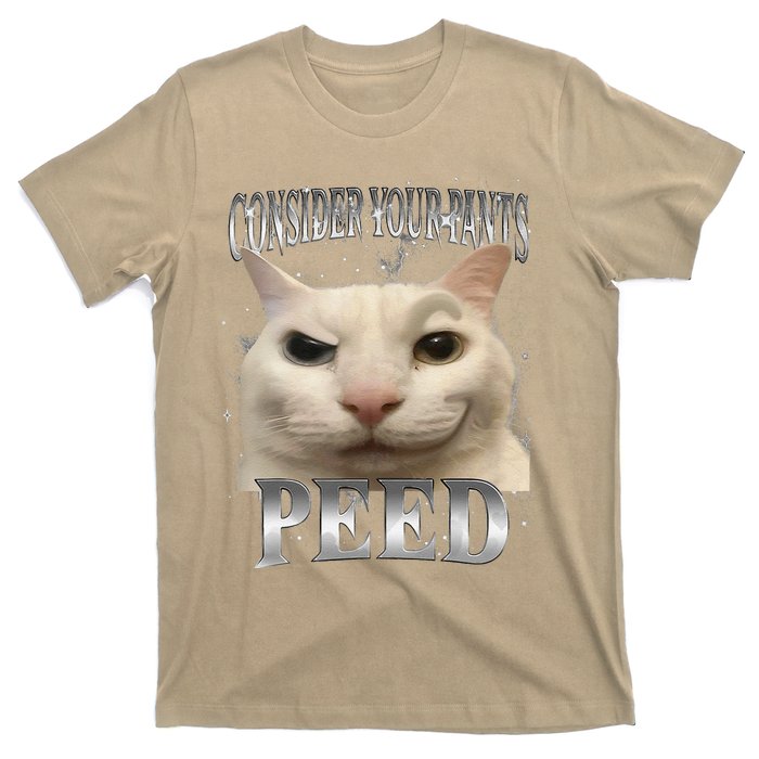 Consider Your Pants Peed Silly Cat Meme T-Shirt