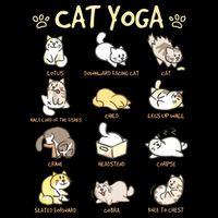 Cat Yoga Poses Cats Practicing Mindfulness Meditation Kitten Wool Snapback Cap
