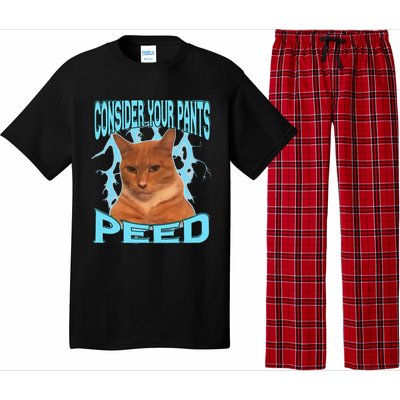 Consider Your Pants Peed Silly Cat Meme Pajama Set