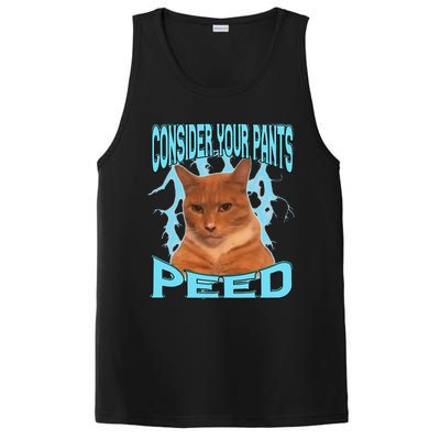 Consider Your Pants Peed Silly Cat Meme PosiCharge Competitor Tank