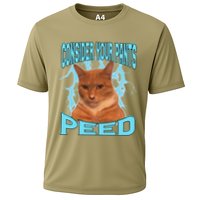 Consider Your Pants Peed Silly Cat Meme Cooling Performance Crew T-Shirt