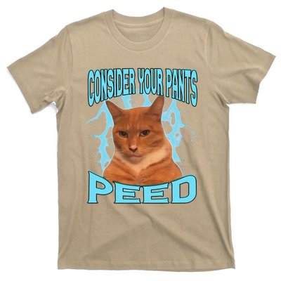 Consider Your Pants Peed Silly Cat Meme T-Shirt