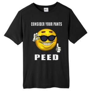 Consider Your Pants Peed Silly Meme Tall Fusion ChromaSoft Performance T-Shirt