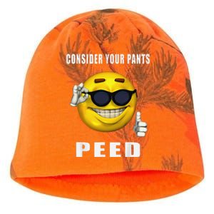 Consider Your Pants Peed Silly Meme Kati - Camo Knit Beanie