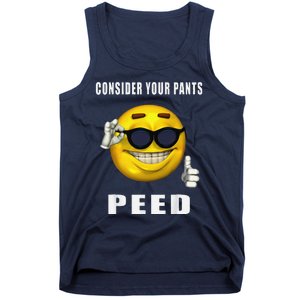 Consider Your Pants Peed Silly Meme Tank Top