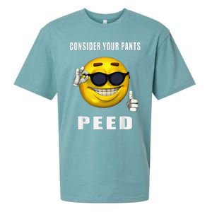 Consider Your Pants Peed Silly Meme Sueded Cloud Jersey T-Shirt