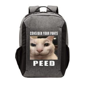 Consider Your Pants Peed Silly Cat Meme Vector Backpack