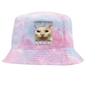 Consider Your Pants Peed Silly Cat Meme Tie-Dyed Bucket Hat