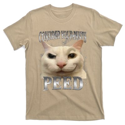 Consider Your Pants Peed Silly Cat Meme T-Shirt