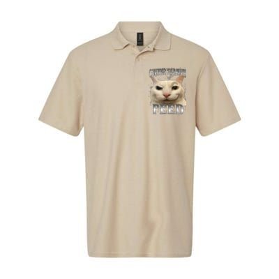 Consider Your Pants Peed Silly Cat Meme Softstyle Adult Sport Polo