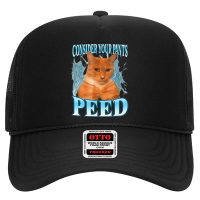 Consider Your Pants Peed Silly Cat Meme Trucker Hat