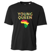 Cool Young Queen African American Black History Juneteenth Cooling Performance Crew T-Shirt