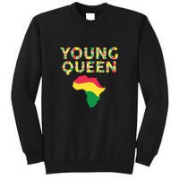 Cool Young Queen African American Black History Juneteenth Sweatshirt