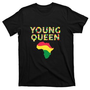 Cool Young Queen African American Black History Juneteenth T-Shirt