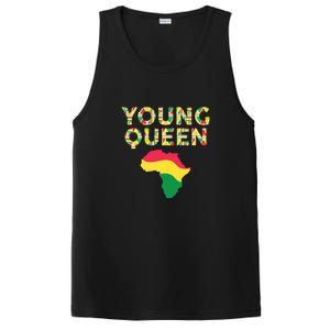 Cool Young Queen African American Black History Juneteenth PosiCharge Competitor Tank