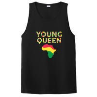 Cool Young Queen African American Black History Juneteenth PosiCharge Competitor Tank