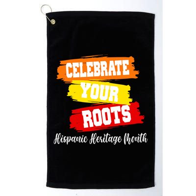 Celebrate Your Roots Hispanic Heritage Month Golf Towel