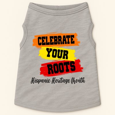 Celebrate Your Roots Hispanic Heritage Month Doggie Tank