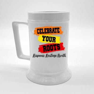 Celebrate Your Roots Hispanic Heritage Month Beer Stein