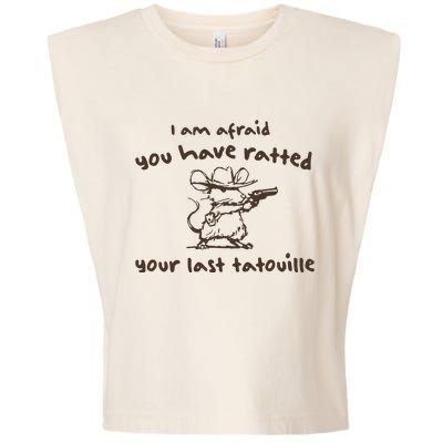 Cowboy YouVe Ratted Your Last Tatouille Vintage Garment-Dyed Women's Muscle Tee