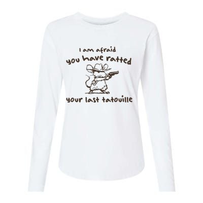 Cowboy YouVe Ratted Your Last Tatouille Vintage Womens Cotton Relaxed Long Sleeve T-Shirt