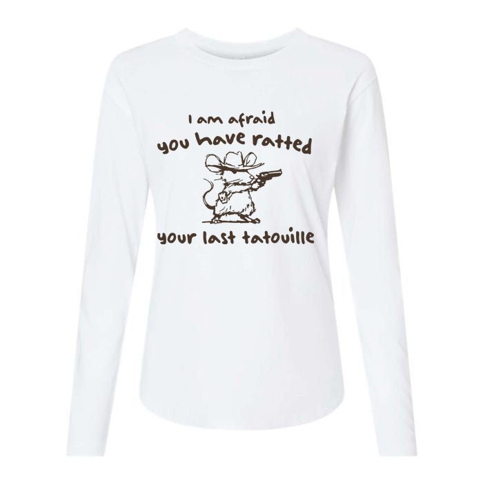 Cowboy YouVe Ratted Your Last Tatouille Vintage Womens Cotton Relaxed Long Sleeve T-Shirt