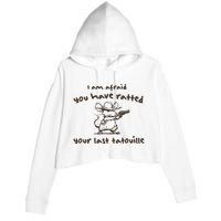 Cowboy YouVe Ratted Your Last Tatouille Vintage Crop Fleece Hoodie