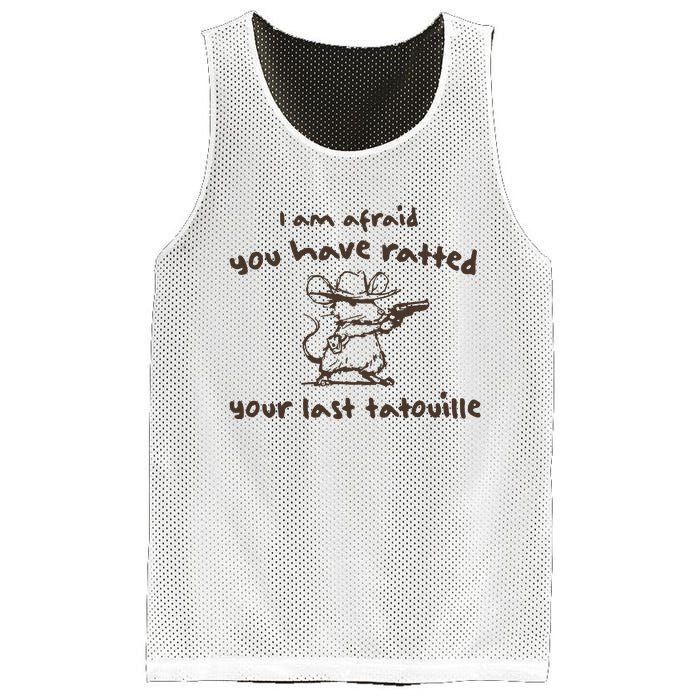 Cowboy YouVe Ratted Your Last Tatouille Vintage Mesh Reversible Basketball Jersey Tank